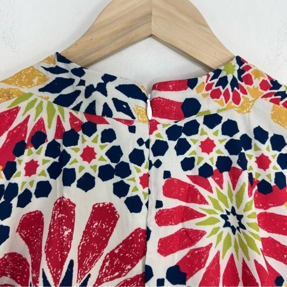 Wayward Fancies eShakti Asian Inspired Kimono Graphic Floral Sleeve Boho Dress - Picture 8 of 15